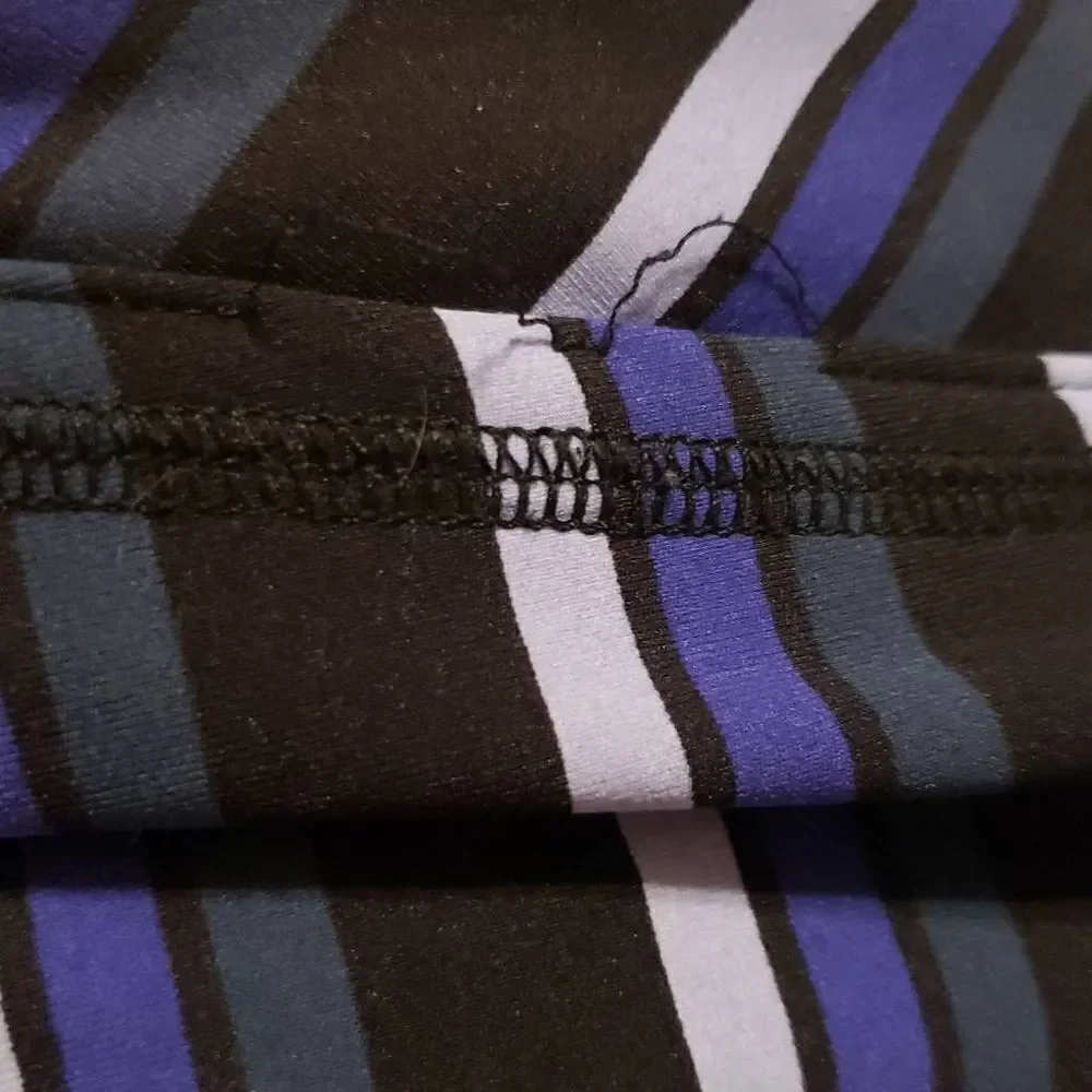 Free People Movement Womens Striped Infinity Cutout  Leggings‎ Size Medium